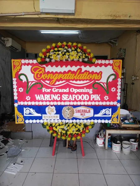 Papan Bunga Ucapan Selamat Pondok Petir Bojongsari
