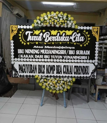 Papan Bunga di Pondok Petir Bojongsari